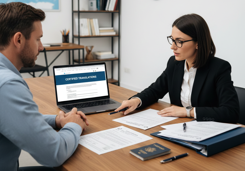 Traducción jurada de extractos de nacimiento de EEUU